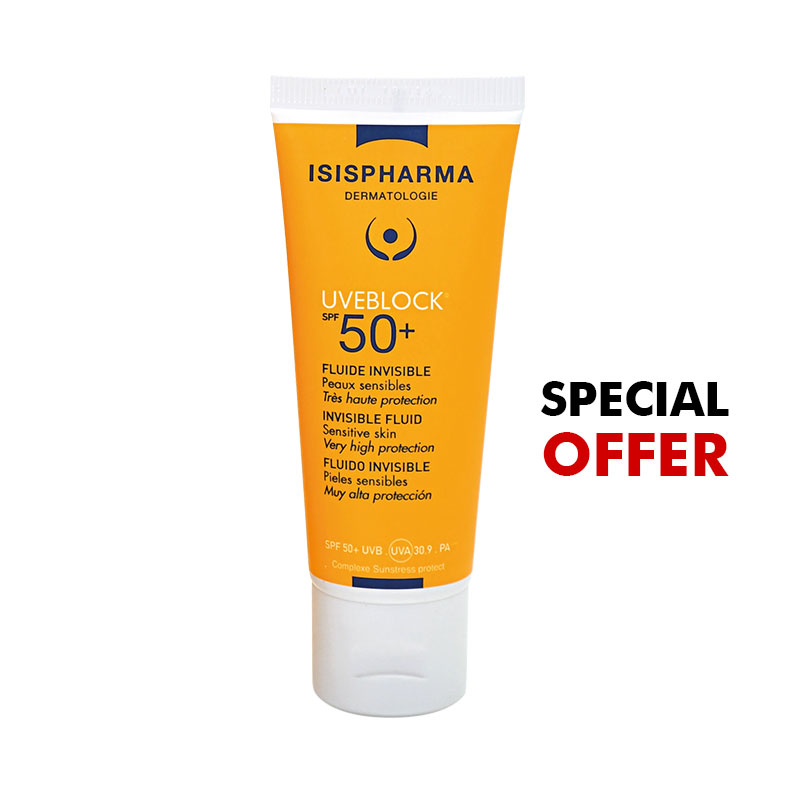 ISISPHARMA UVUVEBLOCK FLUID SPF50+ OFFER