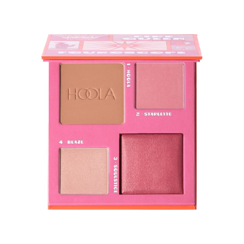 BENEFIT FOUROSCOPE FIRE QUEEN 2021 4 SQUARE PALETTE 2
