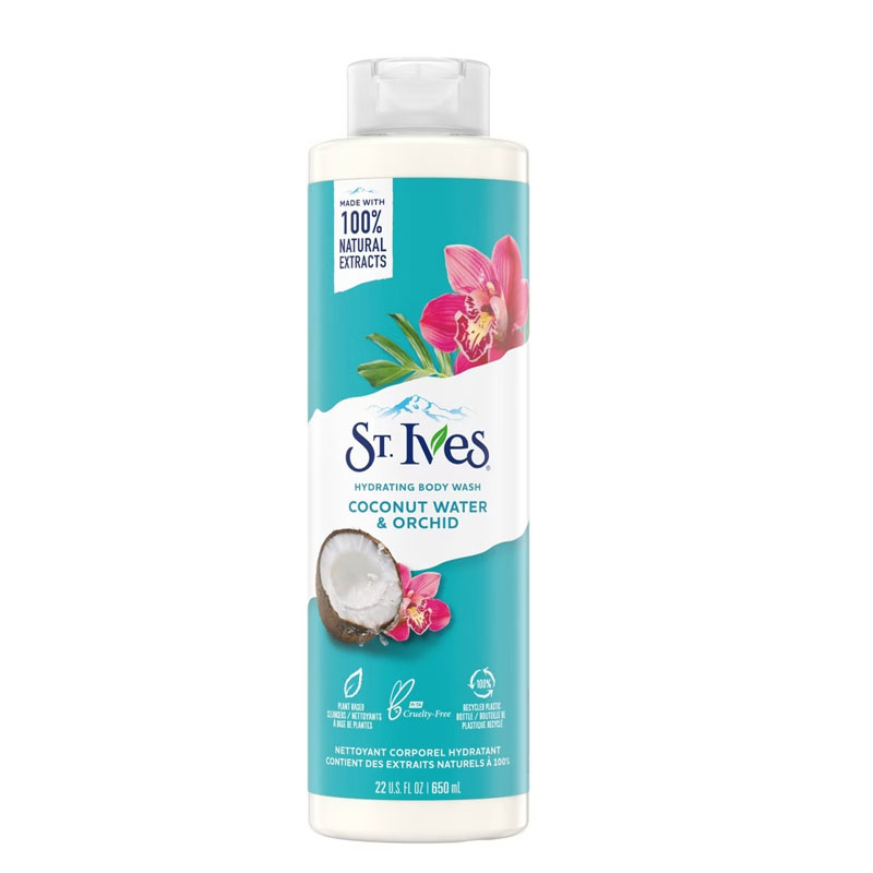 ST.IVES BODY WASH COCONUT 650ML