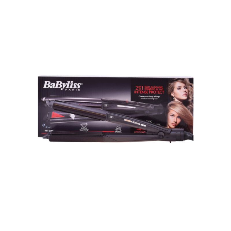 BABYLISS STRAIGHTEN OR CURL 2 IN 1 INTENSE PROTECT MEDIUM TO LONG HAIR