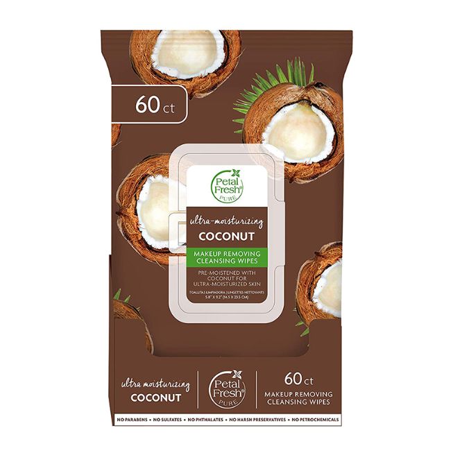 PETAL FRESH CLEANSING WIPES COCONUT 30