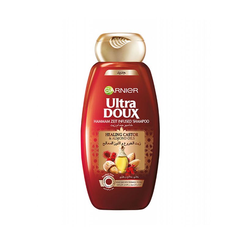 GERNIER ULTRA DOUX HEALING CASTOR SHAMPOO 400ML
