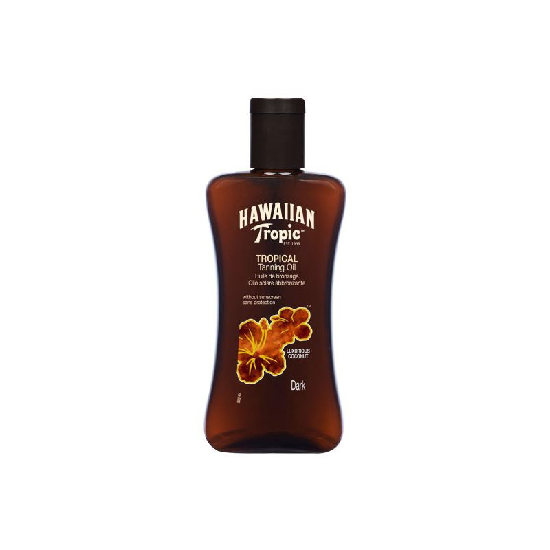 HAWAIAN TROPIC TANNING OIL 200ML