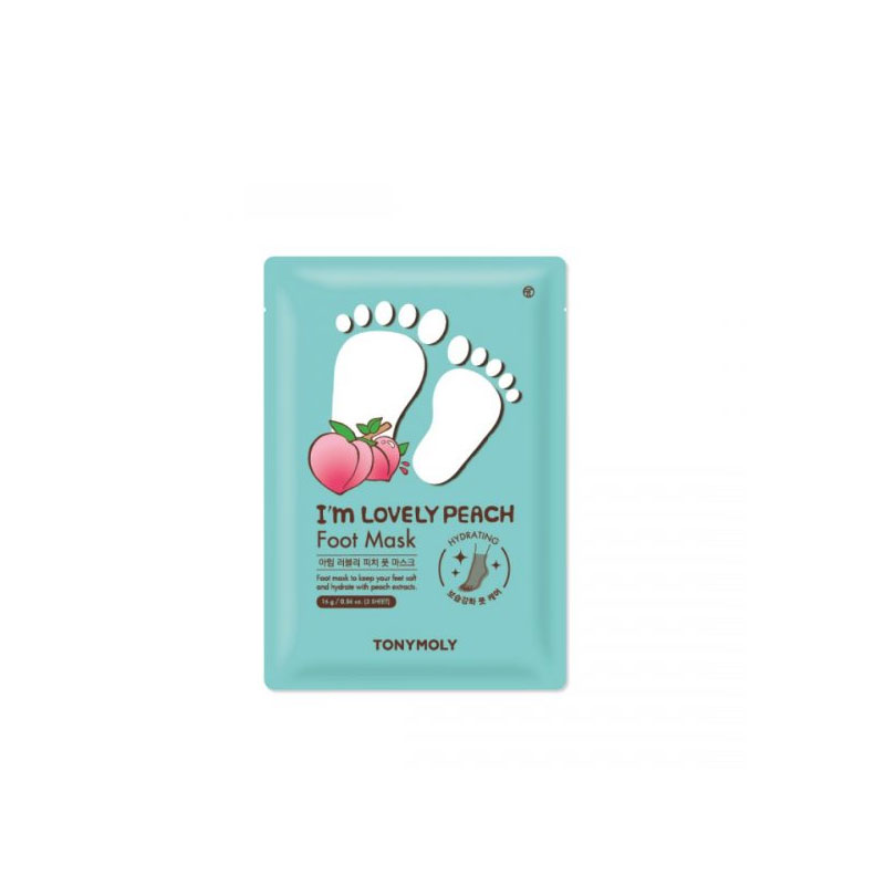 IM LOVELY PEACH FOOT MASK