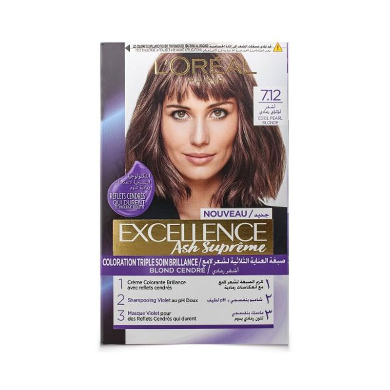 LOREAL EXCELLENCE 7.12 ASH SUPREME