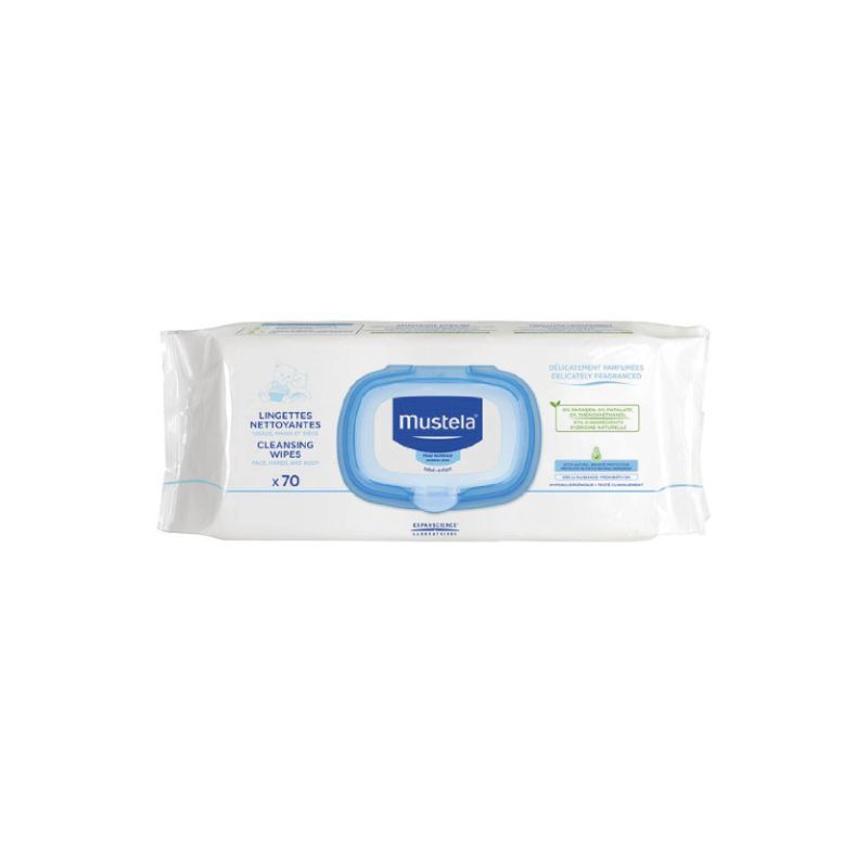 MUSTELA WIPES 70 wipes