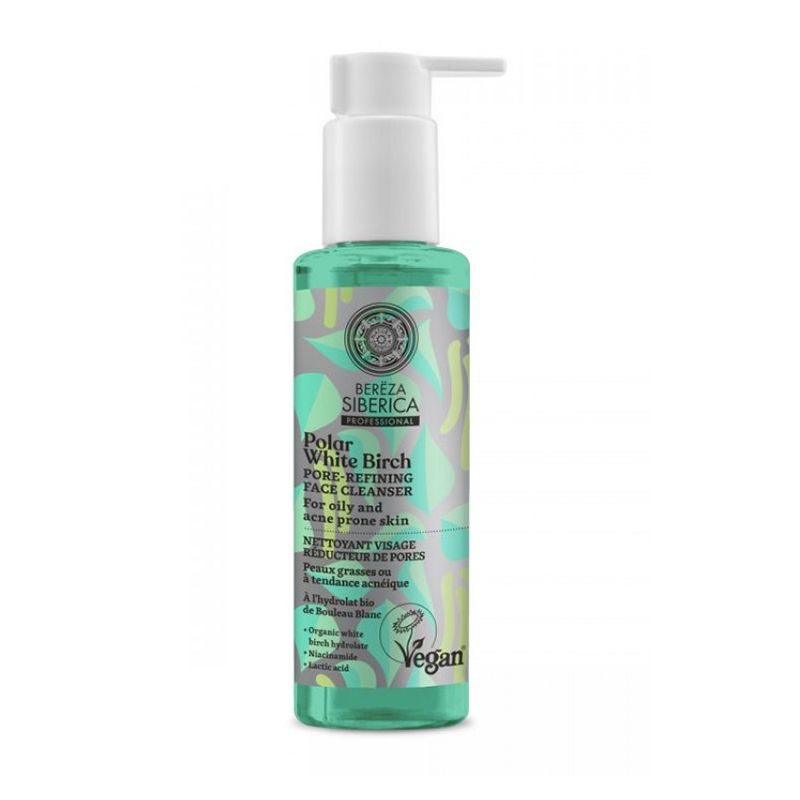 NATURA SIBERICA POLAR WHITE BIRCH PORE REFINING FACE CLEANSER 145 ML