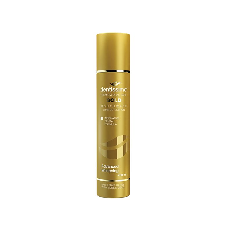 DENTISSIMO MOUTH WASH/ Advanced Whitening Gold