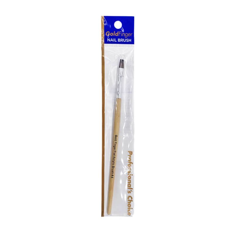 KISS GABR200-GOLD FINGER FLAT ACRYLIC BRUSH#4