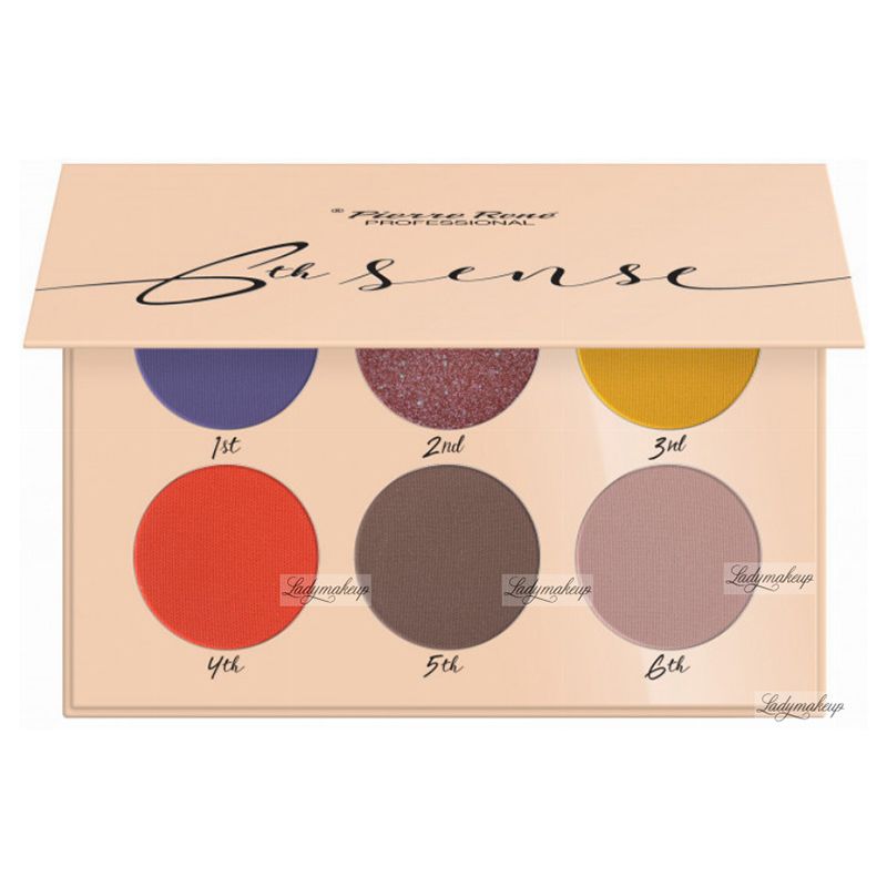 PIERRERENE 6THE SENSE EYESHADOW PALETTE OCEAN SUNSET - 08