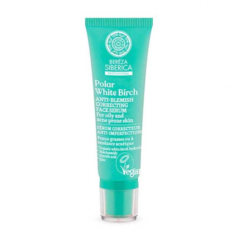 NATURA SIBERICA POLAR WHITE BRICH ANTI BLEMISH SERUM 30ML