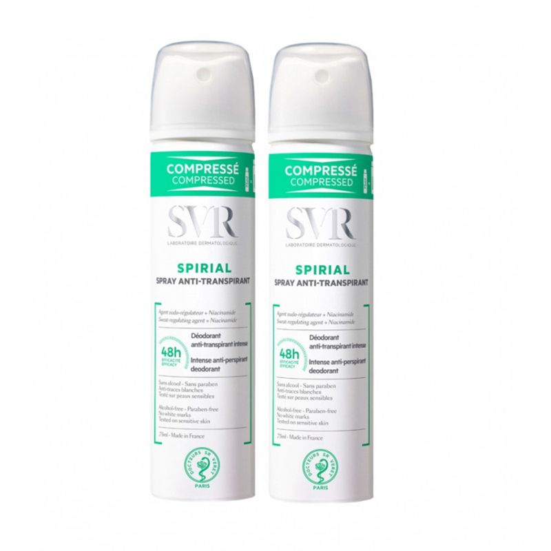 OFFER SVR SPIRIAL DEO SPRAY 75ML 2 PCS SPECIAL PRICE
