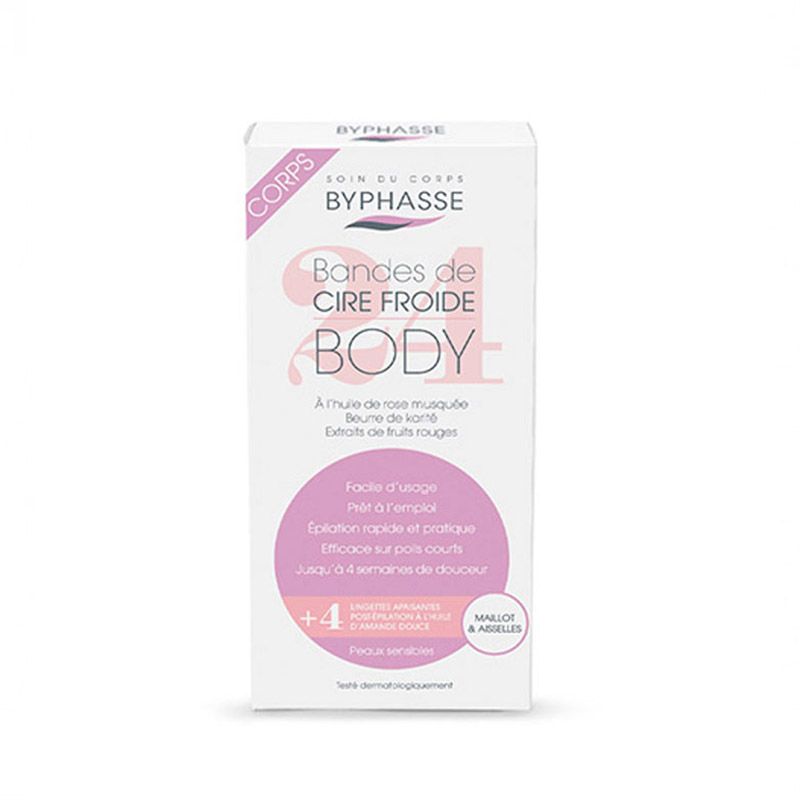 BYPHASSE COLD WAX STRIPS BODY - BODY