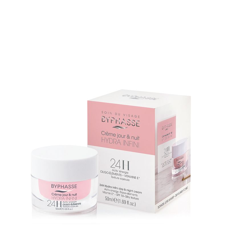 BYPHASSE HYDRA INFINI 24H DAY & NIGHT CREAM 50ML