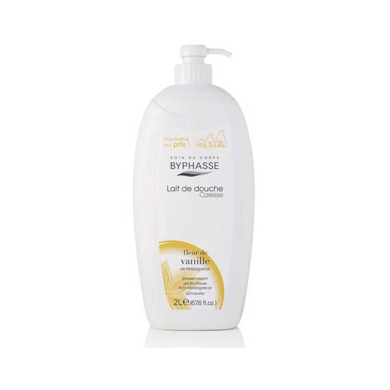 BYPHASSE SHOWER CREAM 2 L. VANILLA FLOWER.