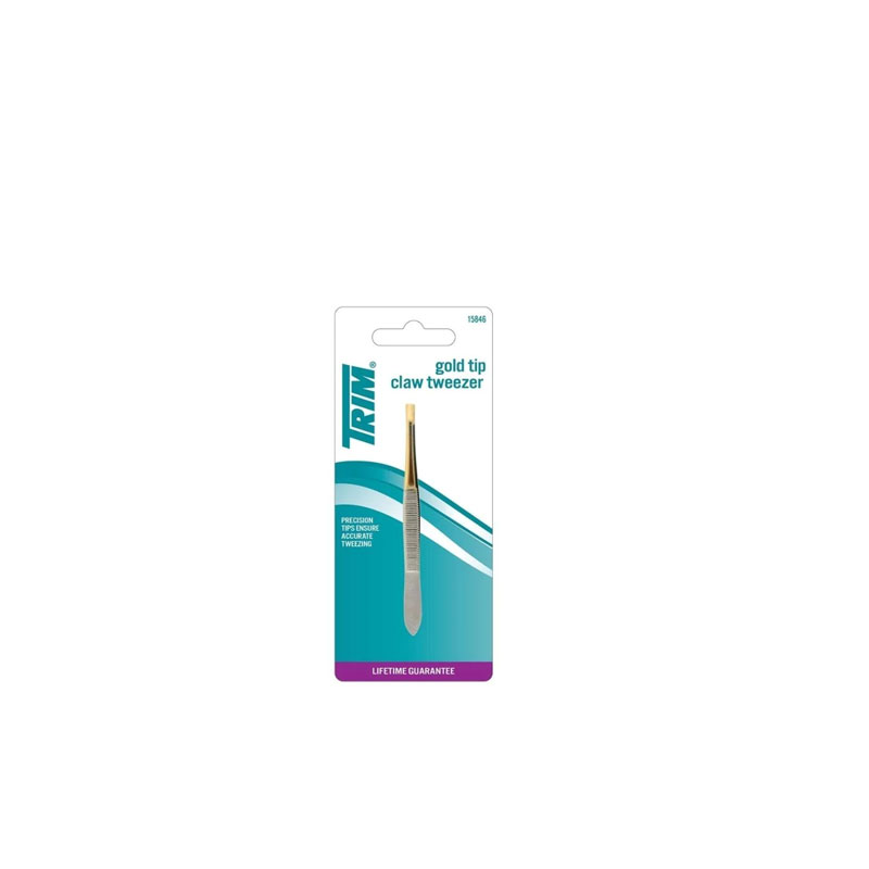TRIM GOLD TIP CLAW TWEEZER 15846