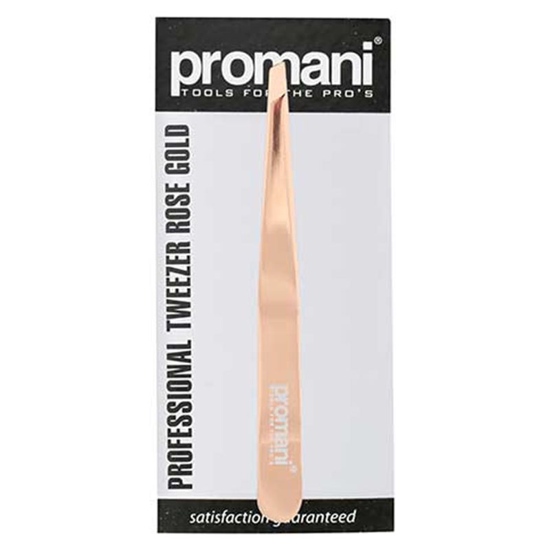  PROMANI PROFESSIONAL TWEEZER ROSE GOLD