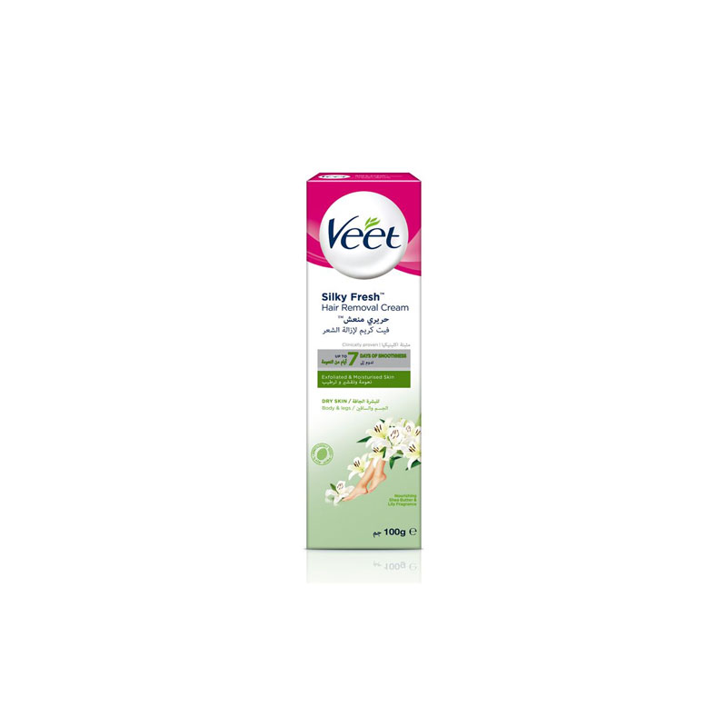 VEET NATURALS NORMAL TO DRY SKIN HAIR REMOVAL CREAM 100G