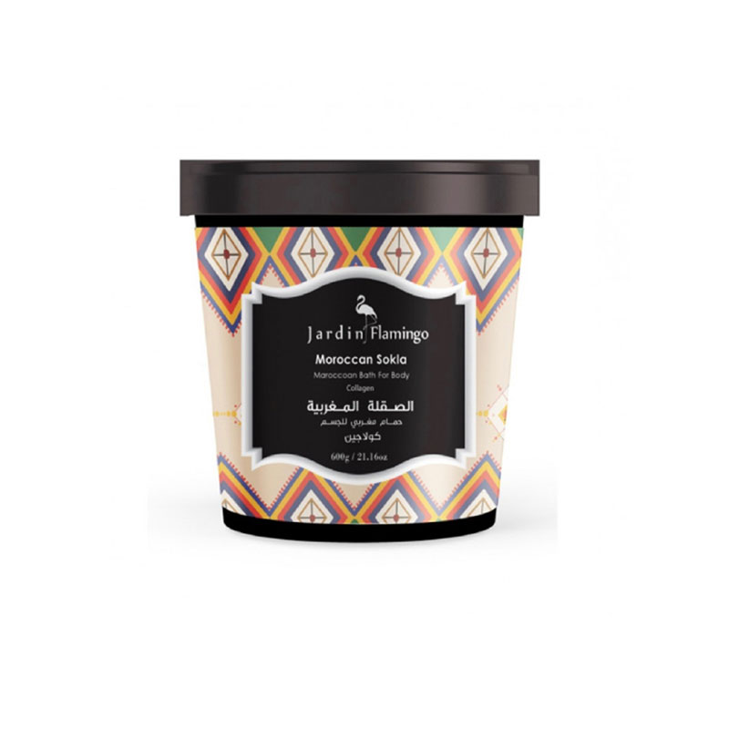 Jardin Flamingo Bath Body Collagen 600g -Morocan Sakla