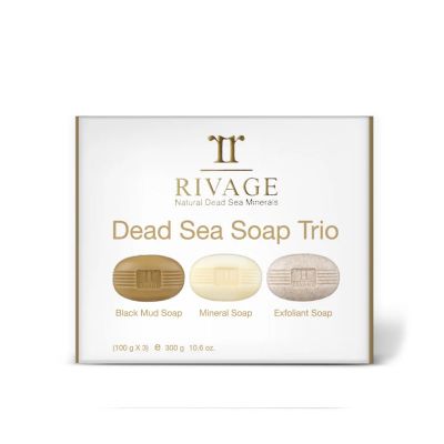 RIVAGE Dead Sea Soap Trio