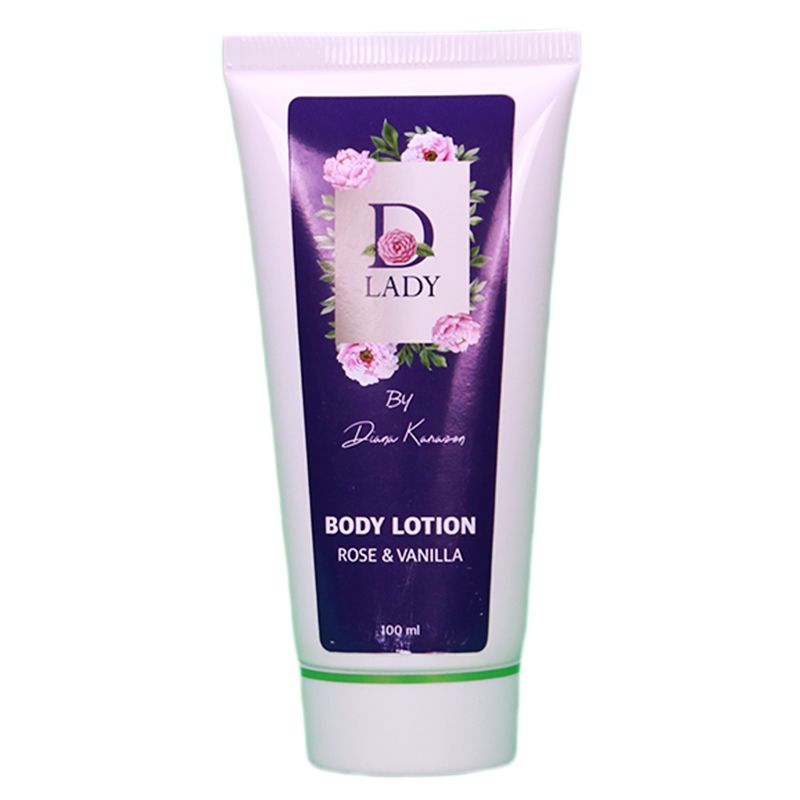 D LADY BODY LOTION ROSE & VANILLA 100ML