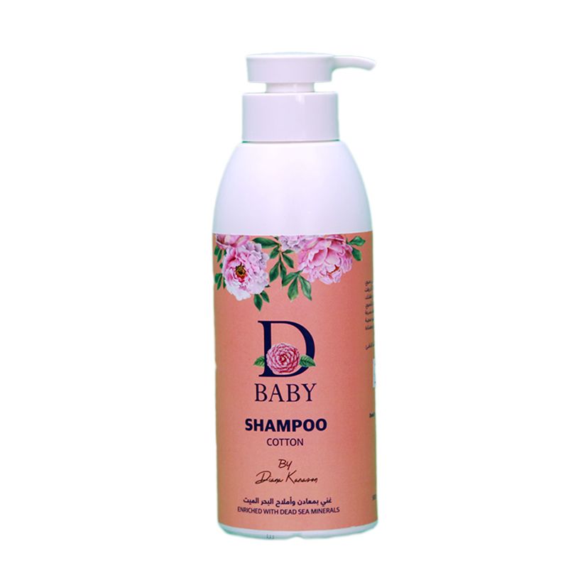 D BABY SHAMPOO COTTON 500ML