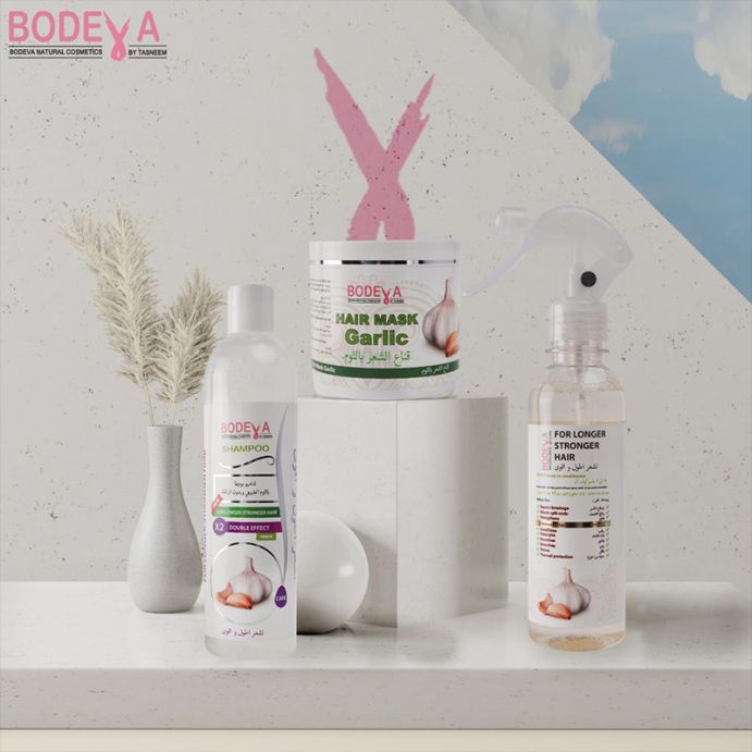 BODEVA White garlic package 3 PCS