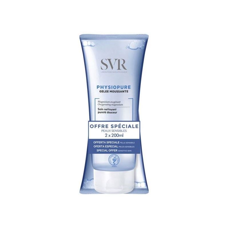 SVR PHYSIOPURE GELEE MOUSSANTE SPECIAL OFFER DUO 200ML 
