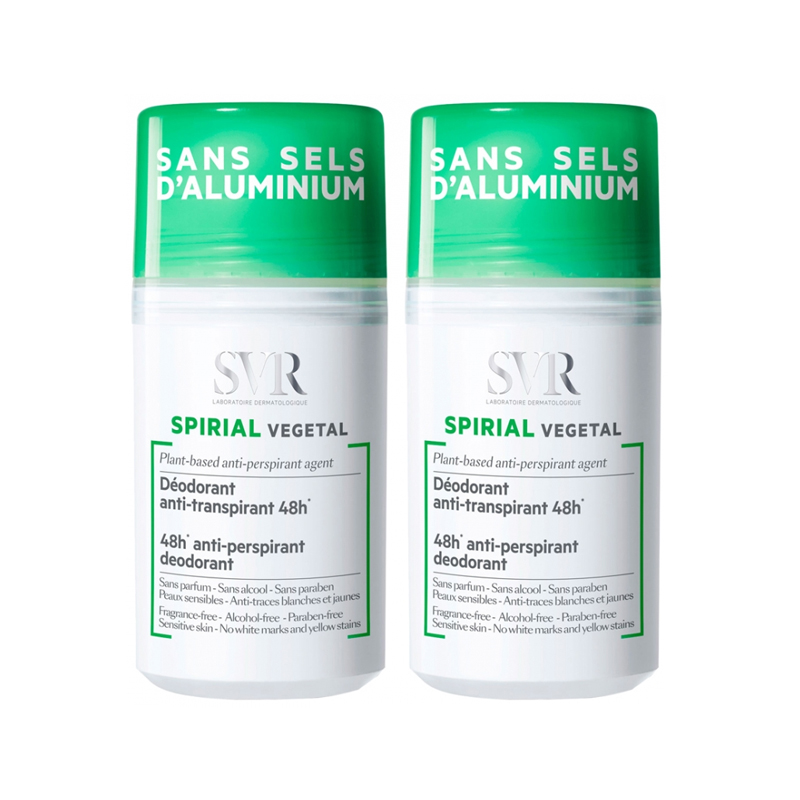 SVR SPIRIAL ROLL ON VEGETAL SPECIAL OFFER X2 50ML