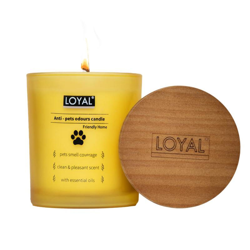 LOYAL ANTIPETS ODOUR CANDLE 237G