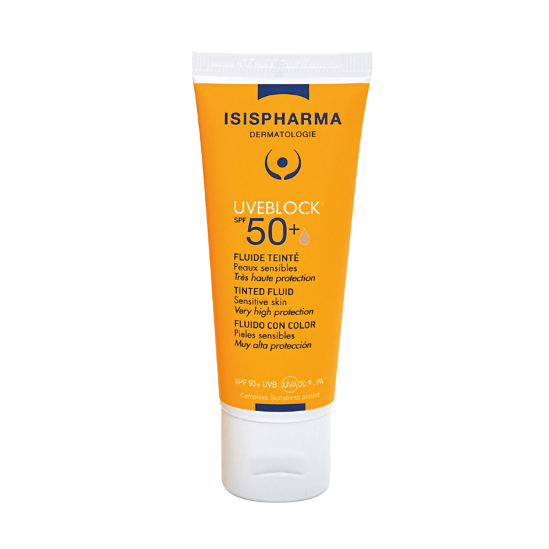 ISISPHARMA UVEBLOCK SPF 50 + TINTED FLUID 40ML OFFER