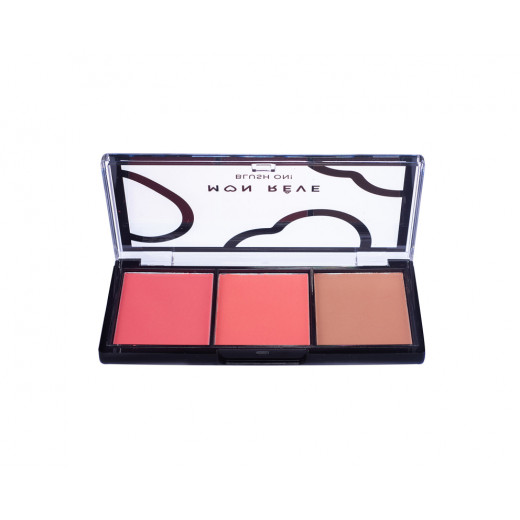 MON REVE BLUSHER TRIO NO.01 PEACH