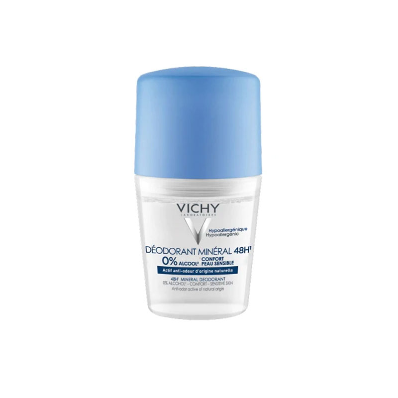 VICHY DEO ROLL ON 48HR MIN ALU FREE 50ML
