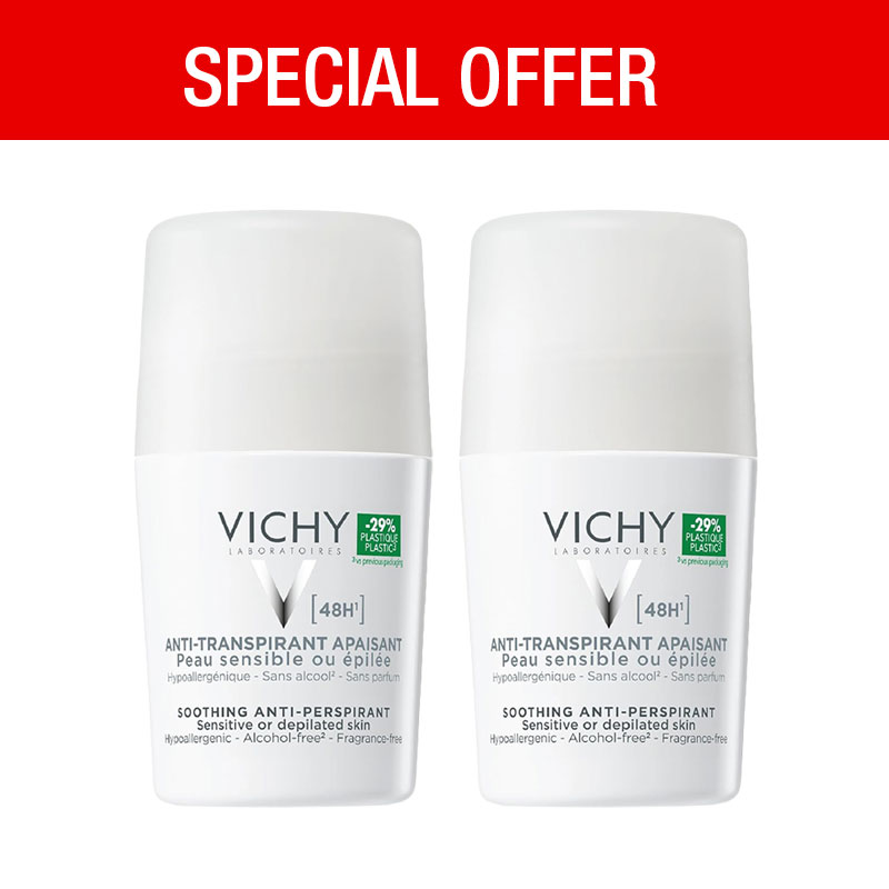 VICHY DEO BILLE WHITE PTS 48H 50ML L2 @25%OFF