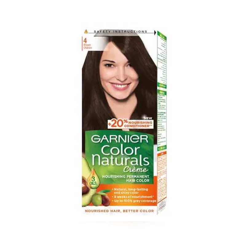 GARNIER COLOR NAT#4 BRWN L2 @ 20%