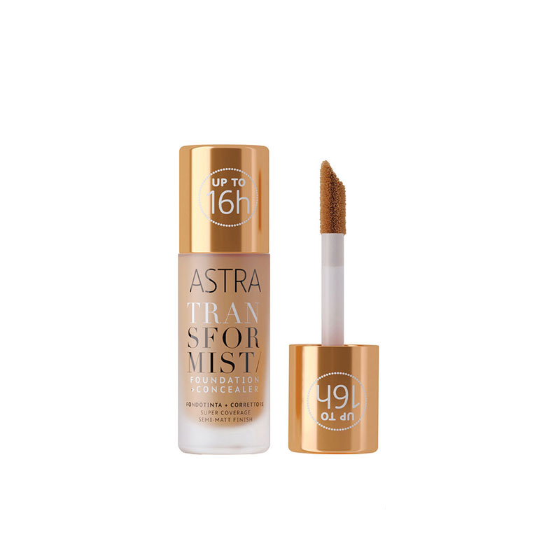 ASTRA TRANSFORMIST FONDOTINTA + CONCEALER Nْ 04
