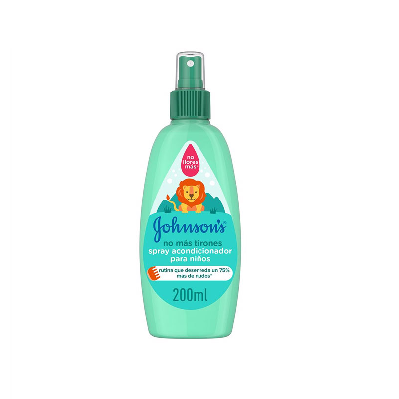 johnson kids conditioner spray no more tangles 200 ml