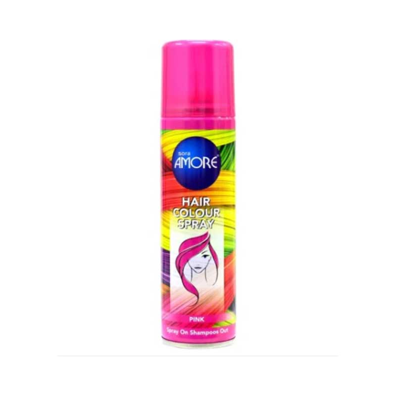 AMORE HAIR COLOR SPRAY 150ML - PINK