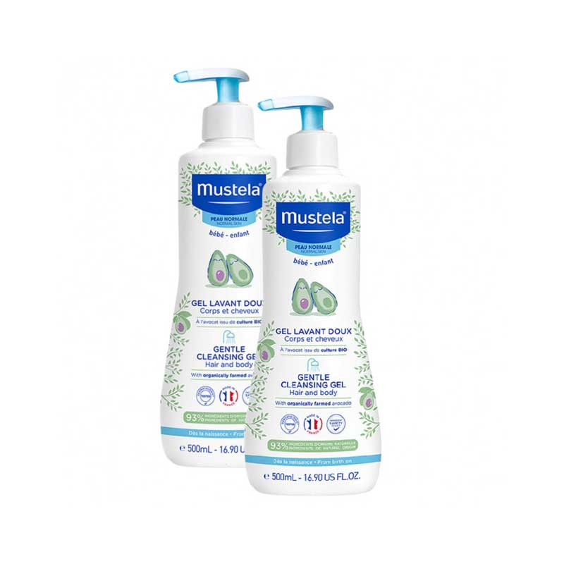 MUSTELA DERMOCLEANSING DUO 500ML OFFER