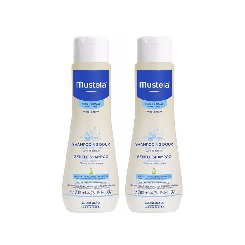 MUSTELA GENTLE SHAMPOO DUO 200ML OFFER