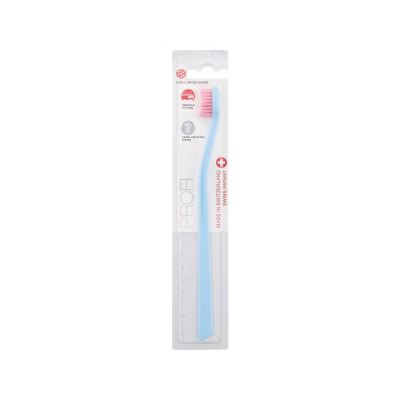 SWISSDENT Gentle Classic light blue/light pink tooth brush
