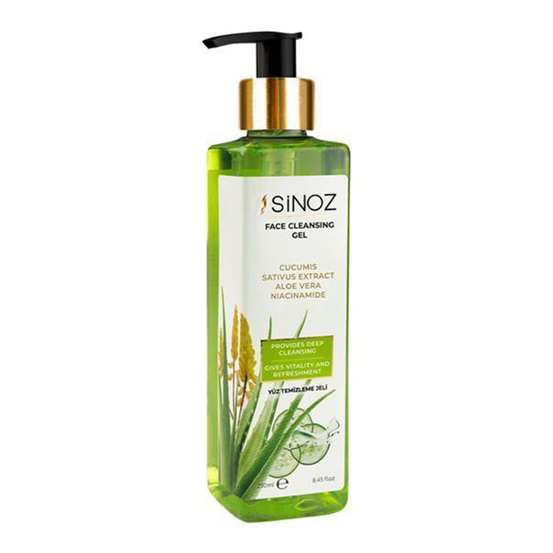 Sinoz Face Cleaning Gel with Aloe Vera