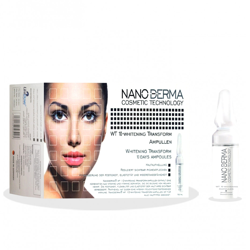 NANODERMA WTT10-WHITENING TRANSFORM AMPOULES 