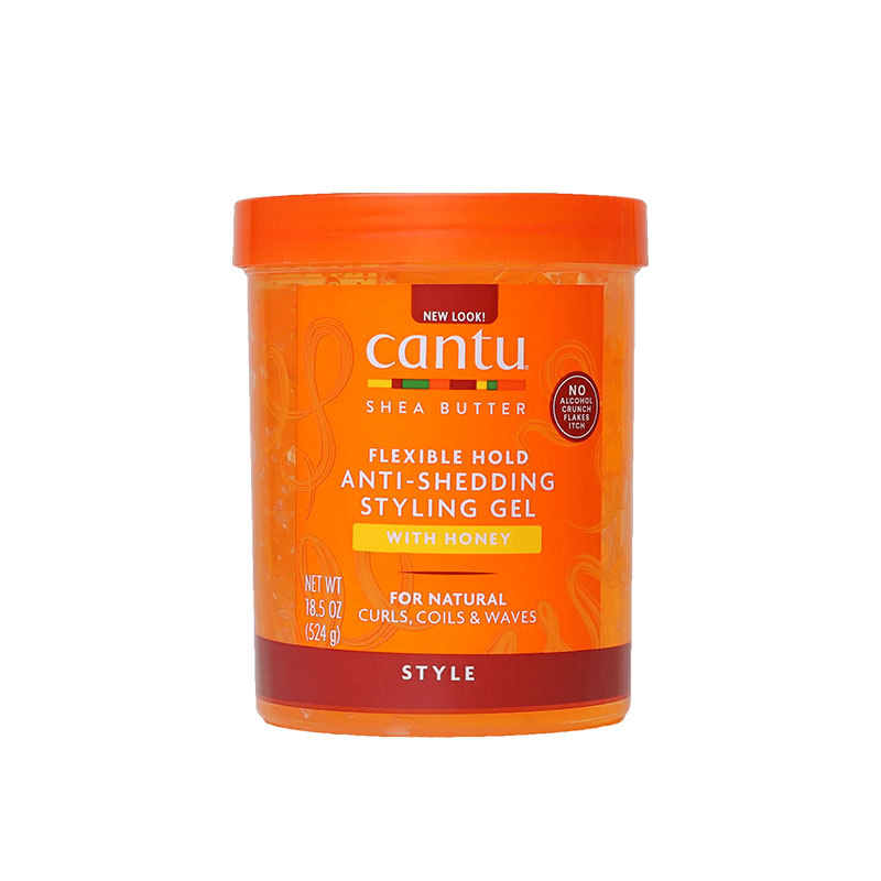 Cantu Flexible Hold Anti-Shedding Styling Gel With Honey 524G