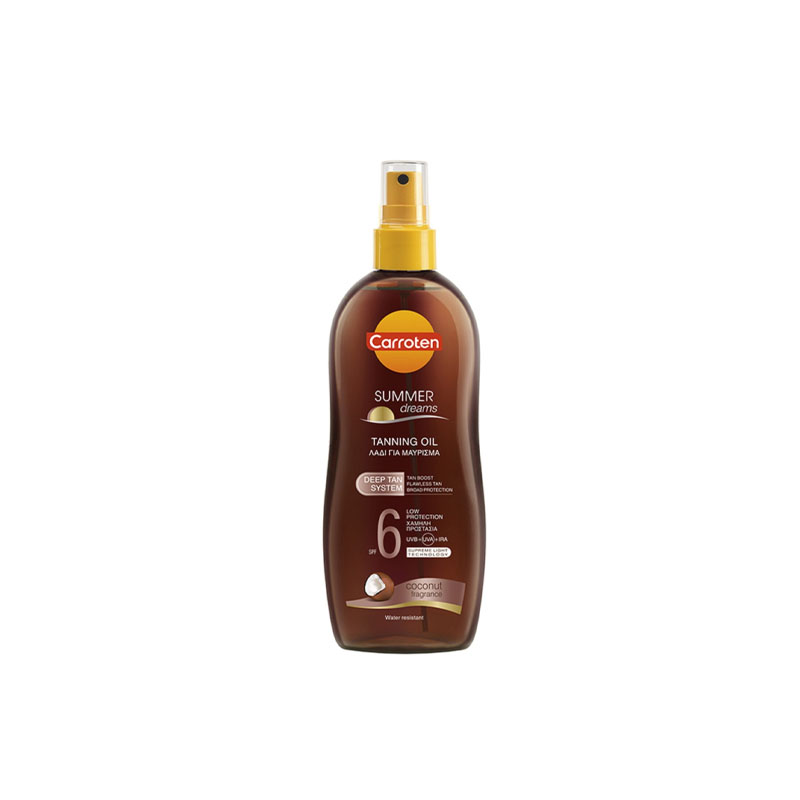 Carroten Summer Dreams Tanning Oil 200ml - SPF6