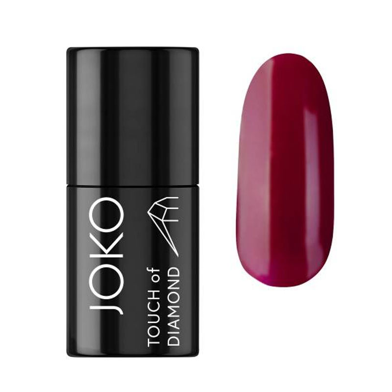 JOKO Nail Polish TOUCH OF DIAMONDS 49 DARK CHERRY