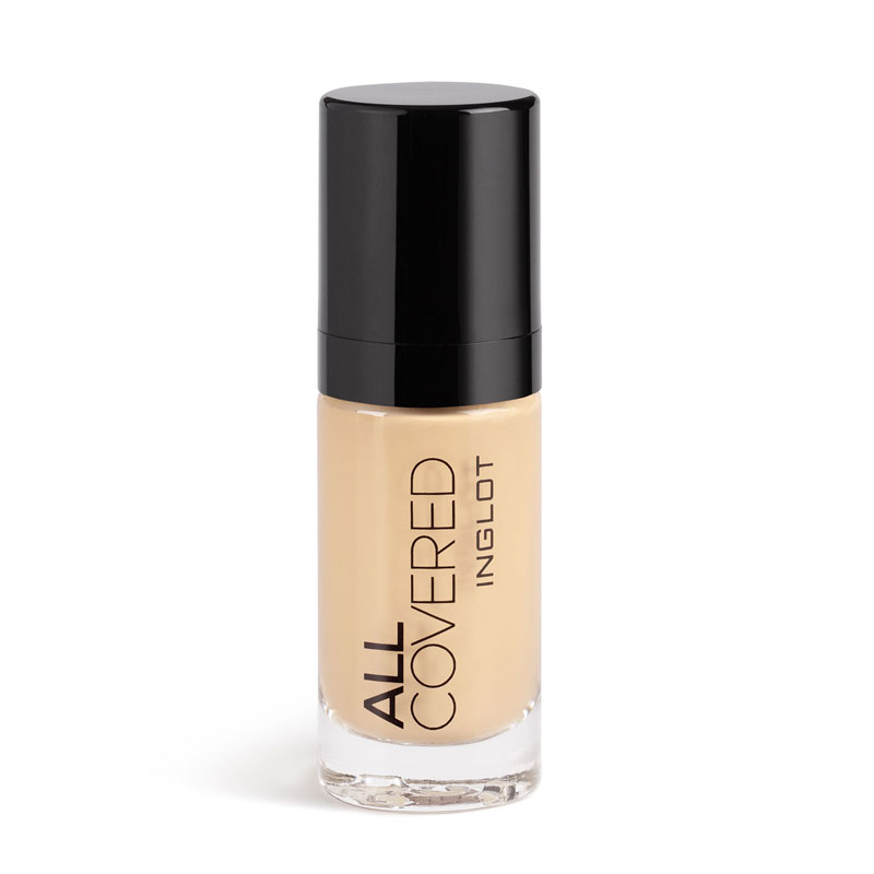 INGLOT ALL COVERED FACE FOUNDATION LW 004