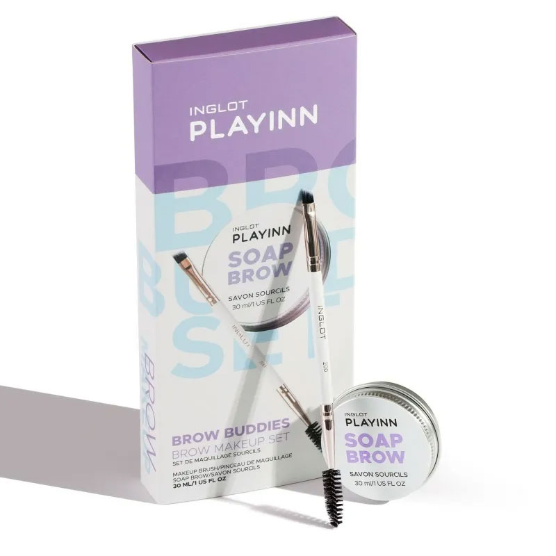 INGLOT PLAYINN BROW BUDDIES BROW MAKEUP SET