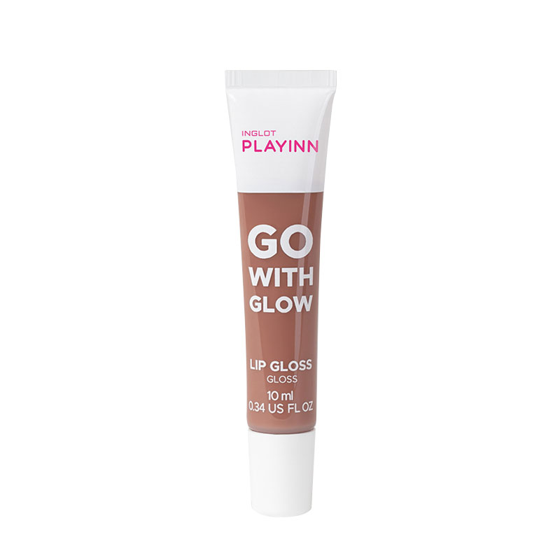 INGLOT PLAYINN GO WITH GLOW LIP GLOSS GO WITH NUDE 21