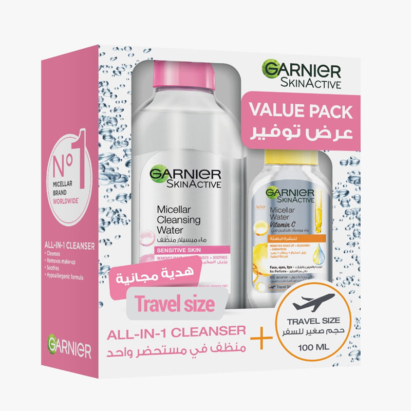 GARNIER MW Classic 400 ml +MW Vitamin C 100 ml free